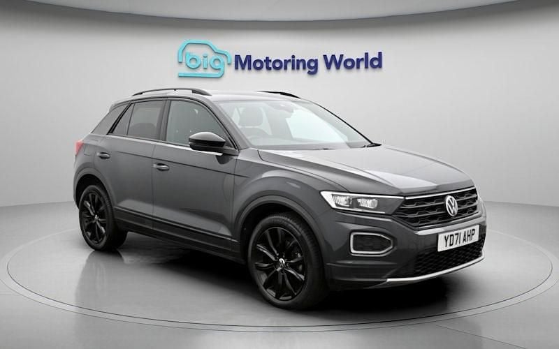 Used VW T-Roc Black Edition 150 HP (110 kW) 2021 Grey SUV