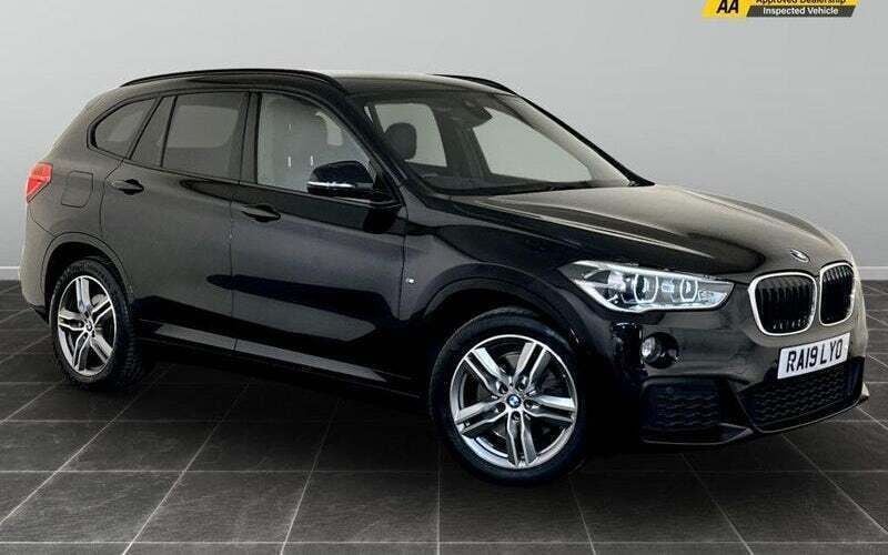 Black Used 2019 BMW X1 M Sport SUV | £15,595 (Good price) - Image 1/2
