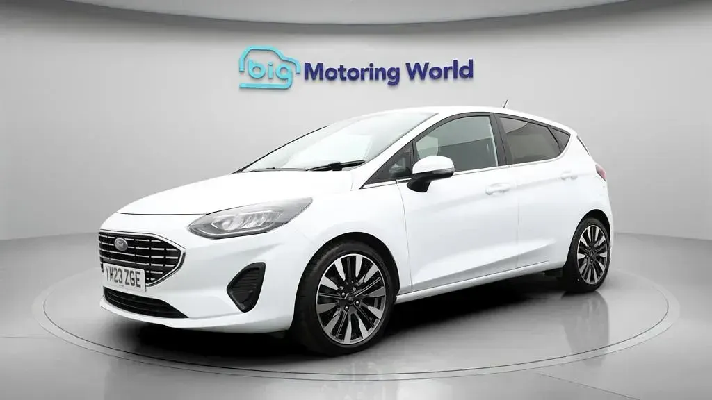 Used Ford Fiesta Titanium X 125 HP (91 kW) 2023 White Hatchback
