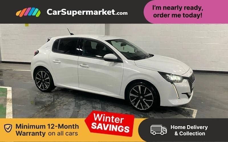 White Used 2020 Peugeot 208 Allure Hatchback | £11,697 (Fair price) - Image 1/3