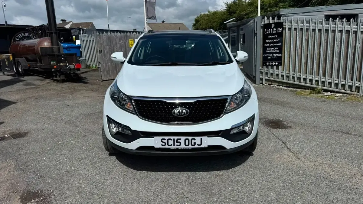 Used Kia Sportage 2015 White SUV