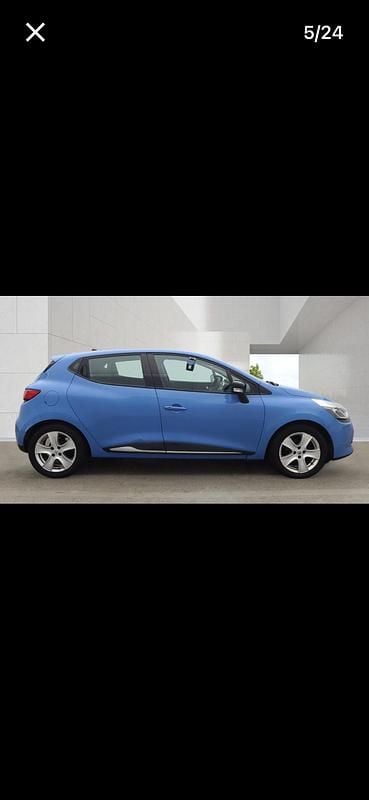 Used Renault Clio IV Dynamique 75 HP (55 kW) 2015 Blue Hatchback