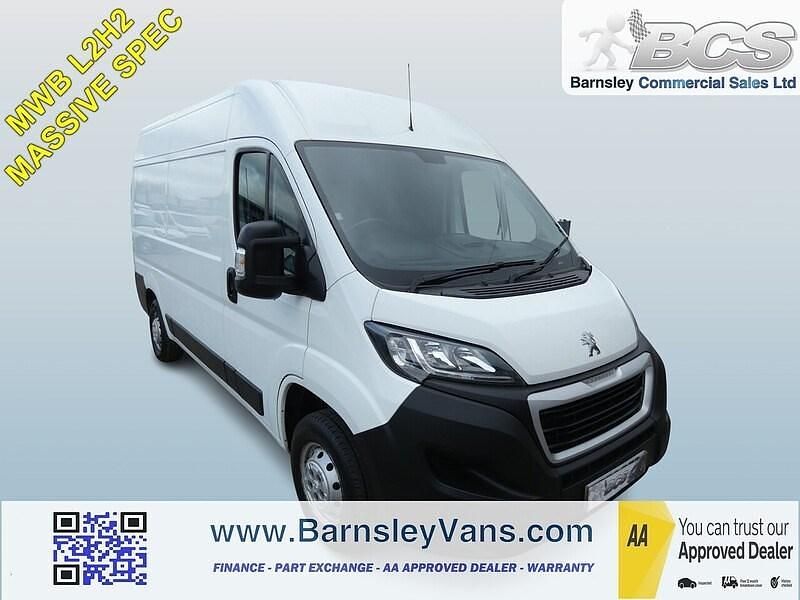 Used Peugeot Boxer 140 HP (102 kW) 2020 White Van