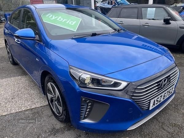 Used Hyundai Ioniq Premium SE 141 HP (103 kW) 2017 Blue Hatchback