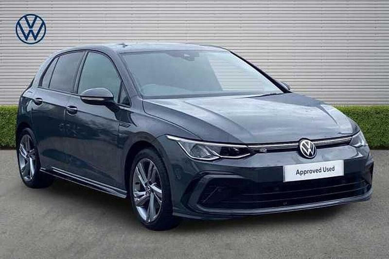 Used VW Golf VIII R-line 130 HP (95 kW) 2022 Grey Hatchback