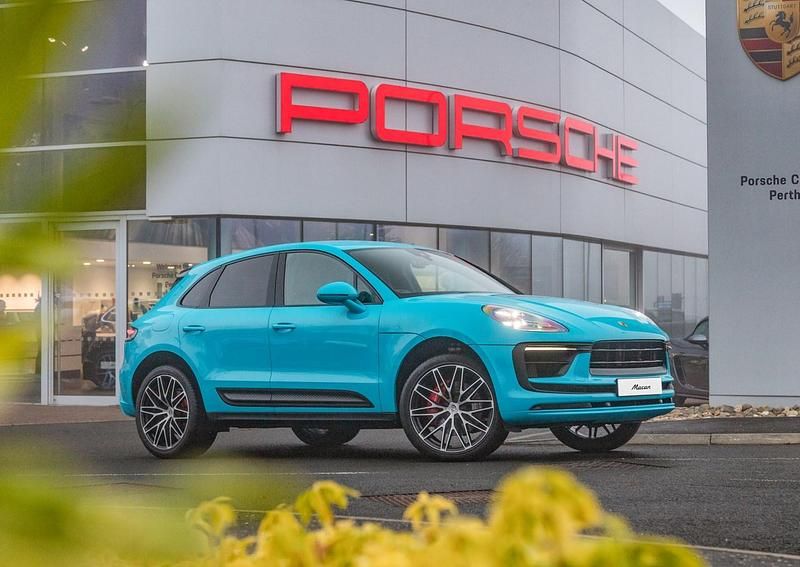 Blue Used 2022 Porsche Macan S SUV | £49,900 (Fair price) - Image 1/4