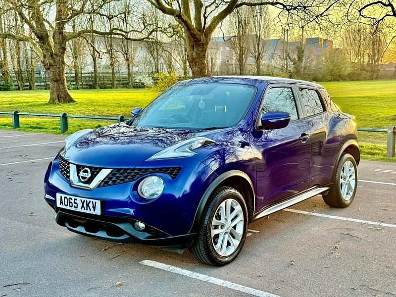Used Nissan Juke Acenta Premium 117 HP (86 kW) 2015 Blue SUV