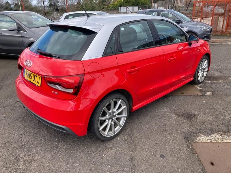 Used Audi A1 S-Line 2015 Red Hatchback