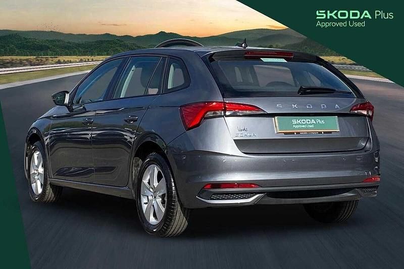 Used Skoda Scala SE 85 HP (62 kW) 2025 Graphite grey metallic Hatchback