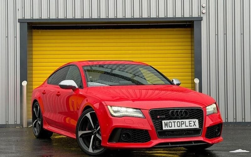 Used Audi RS7 Sportback Design 560 HP (411 kW) 2014 Red Hatchback