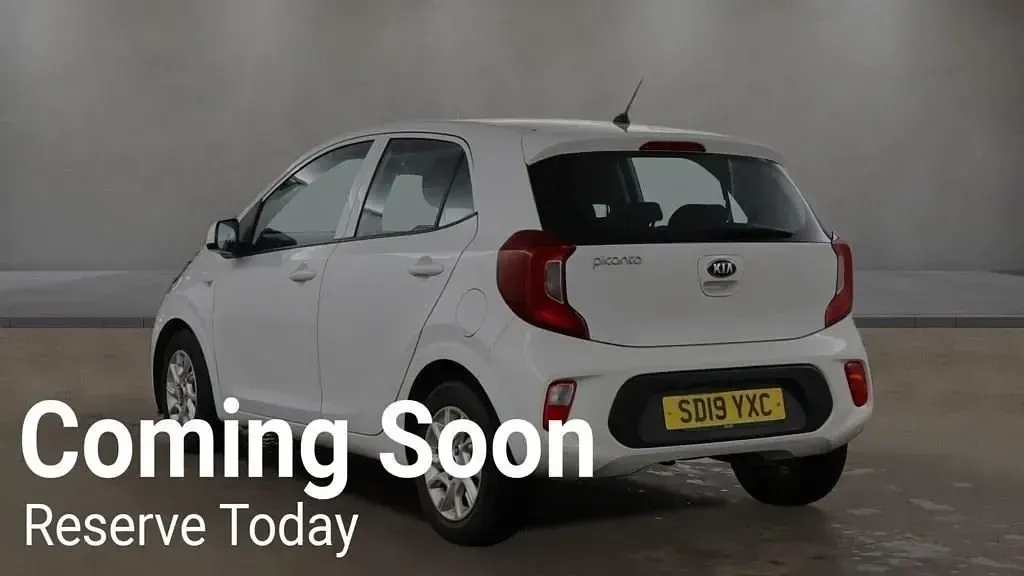 Usado Kia Picanto 83 HP (61 kW) 2019 Branco Citadino