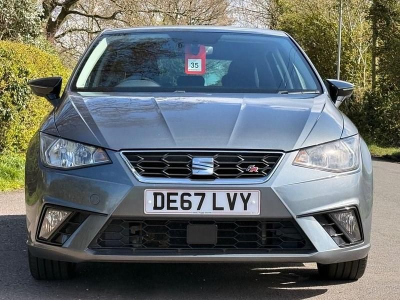 Begagnad Seat Ibiza FR 95 HK (69 kW) 2017 Grå Halvkombi