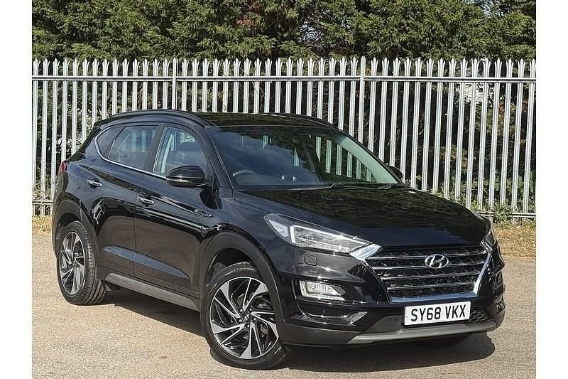 Black Used 2018 Hyundai Tucson Premium SE SUV | £15,095 (Expensive) - Image 1/4