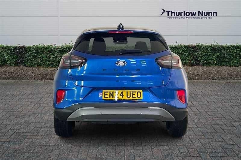 Begagnad Ford Puma Titanium 125 HK (91 kW) 2023 Blå SUV