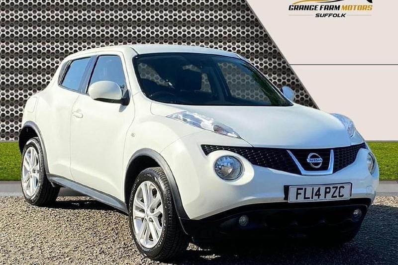 Used Nissan Juke Acenta 2014 White SUV