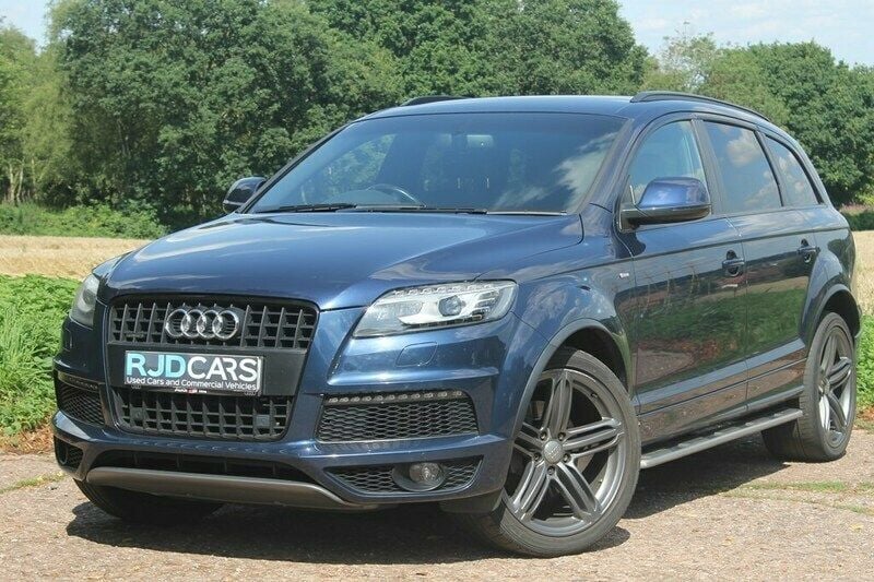 Blue Used 2011 Audi Q7 S-Line SUV | £16,494 (A bit pricey) - Image 1/4