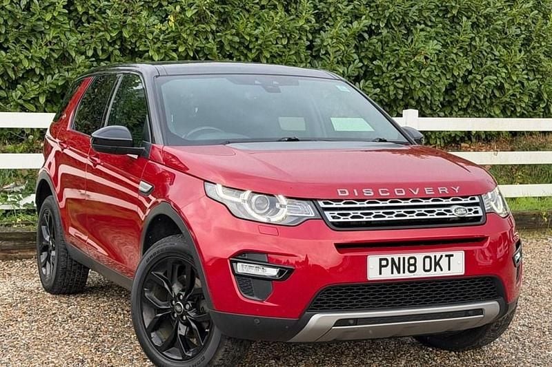 Red Used 2018 Land Rover Discovery Sport HSE SUV | £13,495 (Good price) - Image 1/1