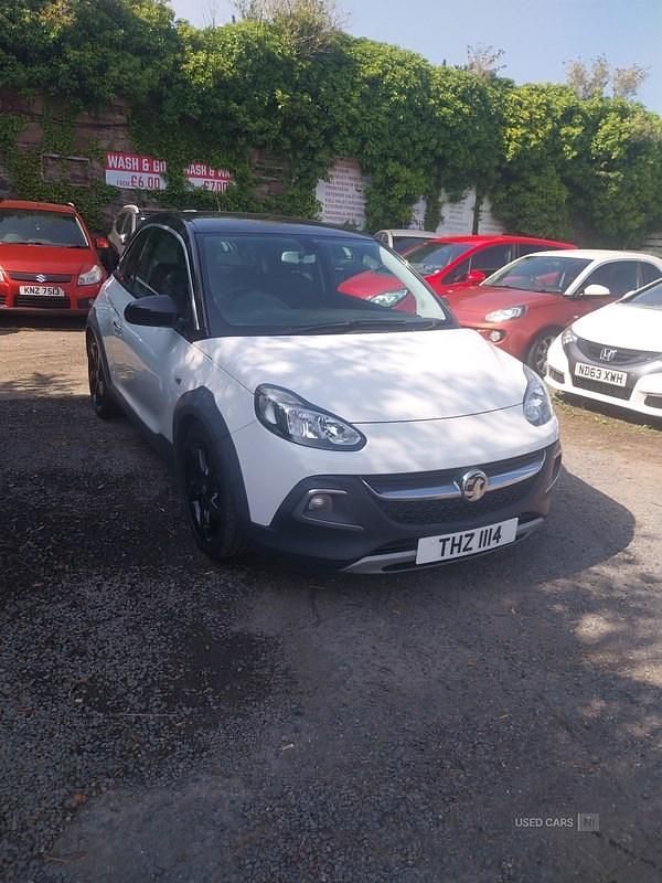 White Used 2015 Vauxhall Adam Rocks Hatchback | £4,695 (Good price) - Image 1/4