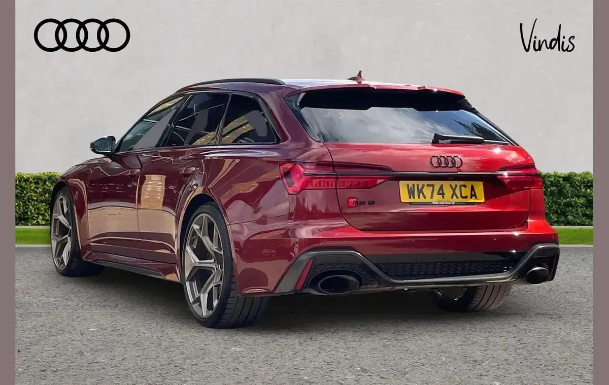 Used Audi RS6 Design 630 HP (463 kW) 2025 Red Estate
