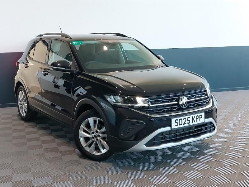 Black Used 2025 VW T-Cross Match SUV | £22,998 (A bit pricey) - Image 1/4