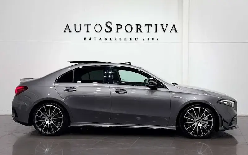 Used Mercedes A35 AMG Premium Plus 306 HP (225 kW) 2021 Grey Sedan