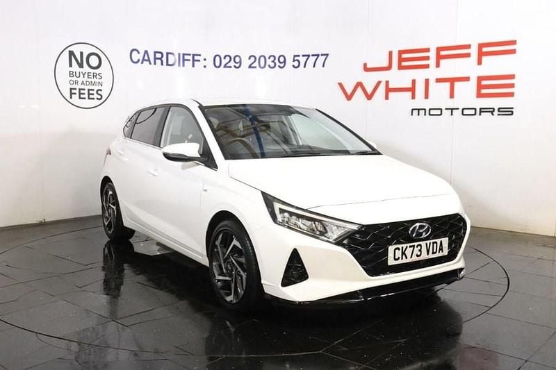 Used Hyundai i20 Premium 2023 White Hatchback