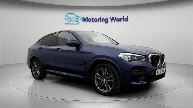 Blue Used 2020 BMW X4 M Sport SUV | £24,000 (Good price) - Image 1/4