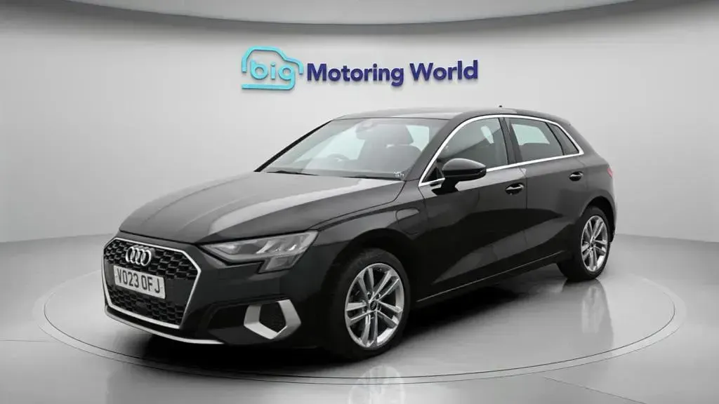 Used Audi A3 Sportback Sport 204 HP (150 kW) 2023 Black Hatchback