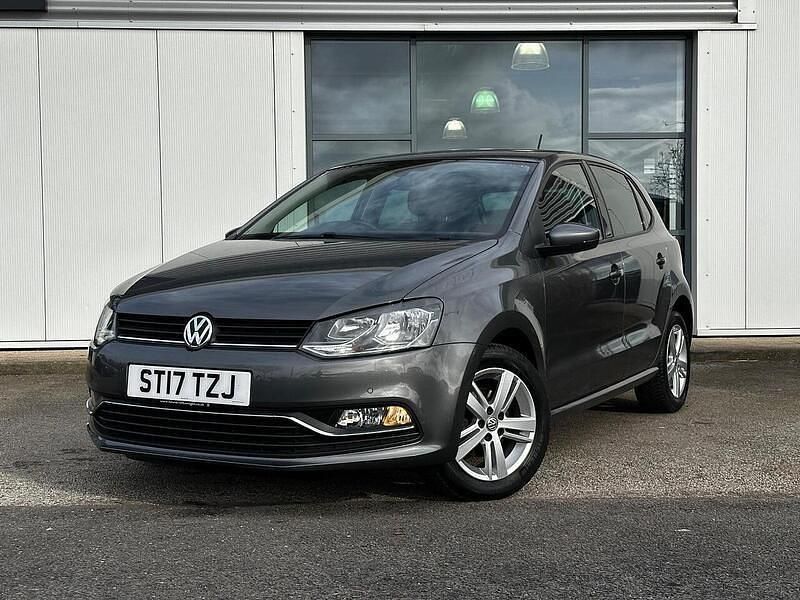 Used VW Polo Edition 90 HP (66 kW) 2017 Grey Hatchback