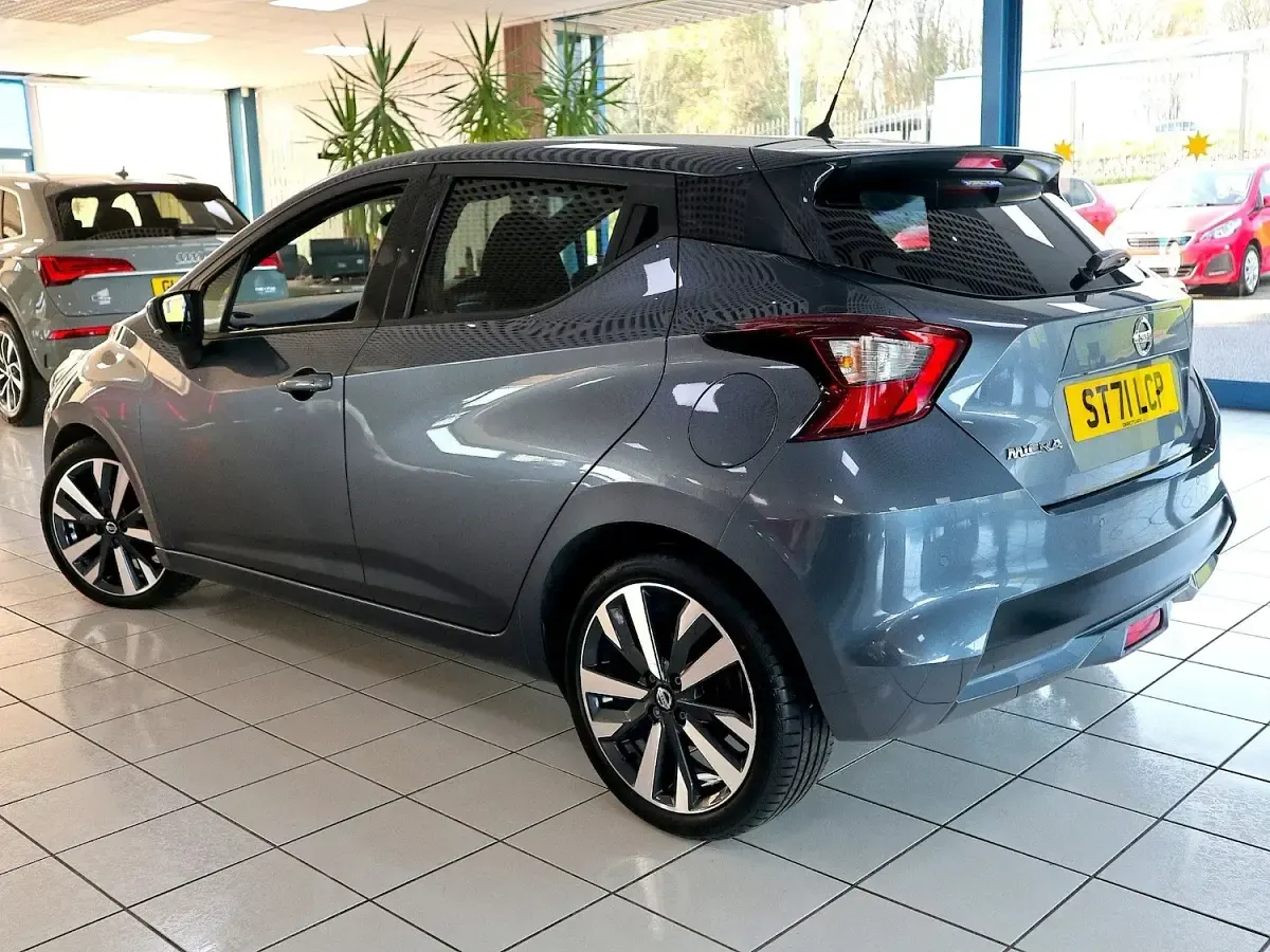 Used Nissan Micra Tekna 92 HP (67 kW) 2021 Grey Hatchback