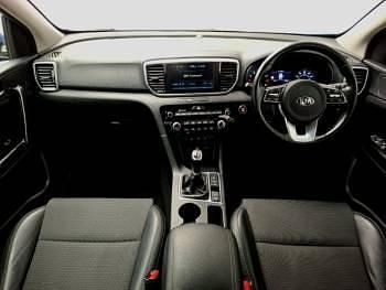 Used Kia Sportage 130 HP (95 kW) 2018 Blue SUV
