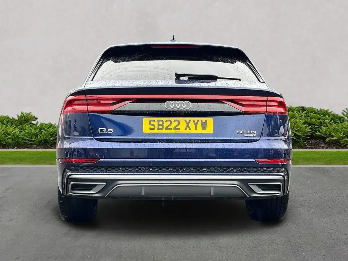 Used Audi Q8 Comfort 286 HP (210 kW) 2022 Blue SUV