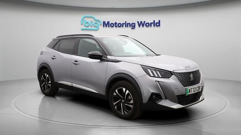 Used 2022 Peugeot e-2008 GT SUV | £12,300 (Fair price) - Image 1/4