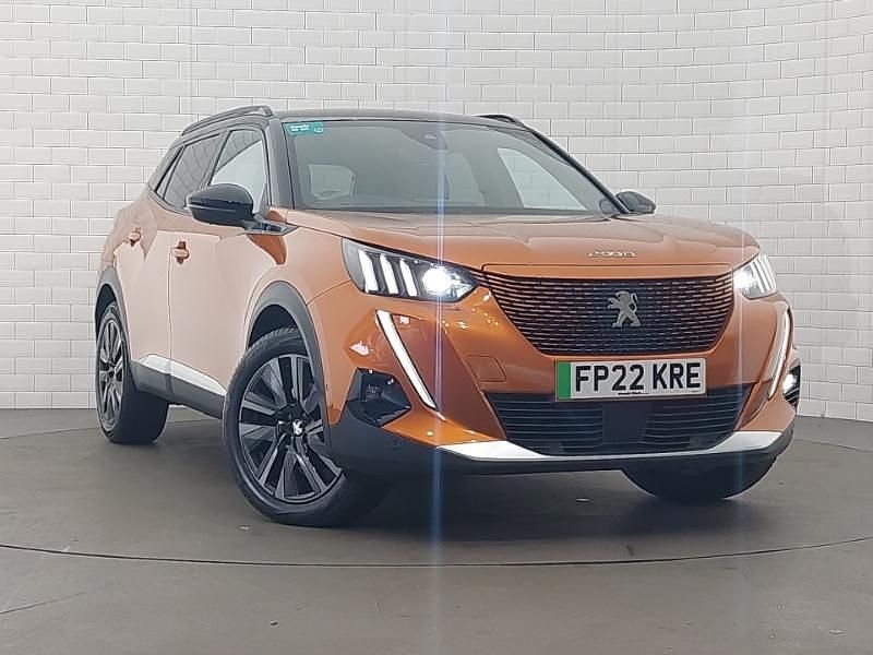 Orange Used 2022 Peugeot e-2008 Premium SUV | £14,498 (A bit pricey) - Image 1/4