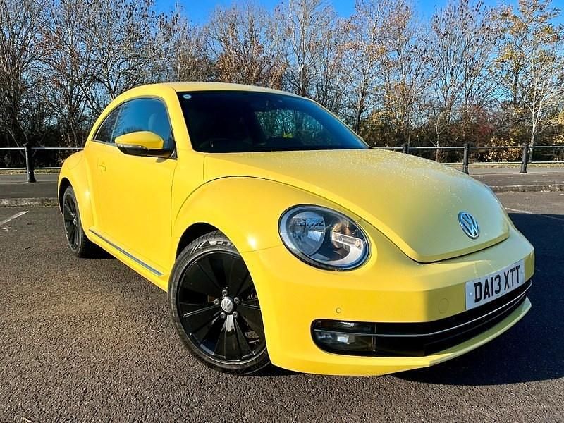 Yellow Used 2013 VW Beetle Design Hatchback | £5,795 (Fair price) - Image 1/4