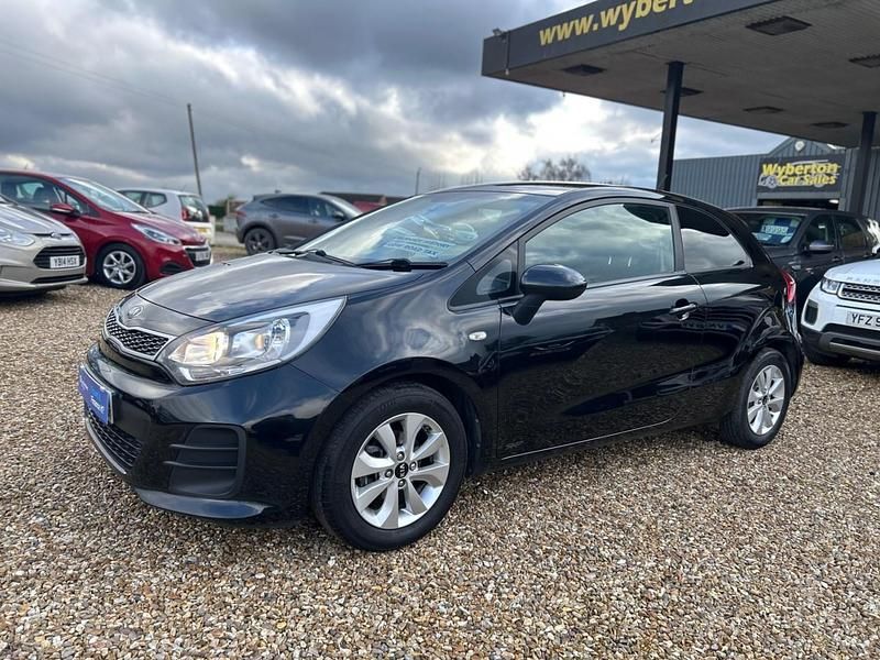 Used Kia Rio 2015 Black Hatchback