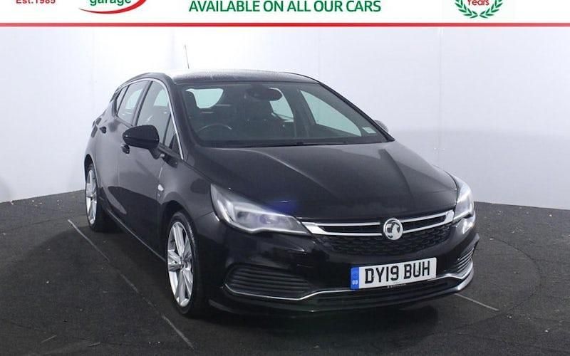Used Vauxhall Astra SRi 150 HP (110 kW) 2019 Black Hatchback