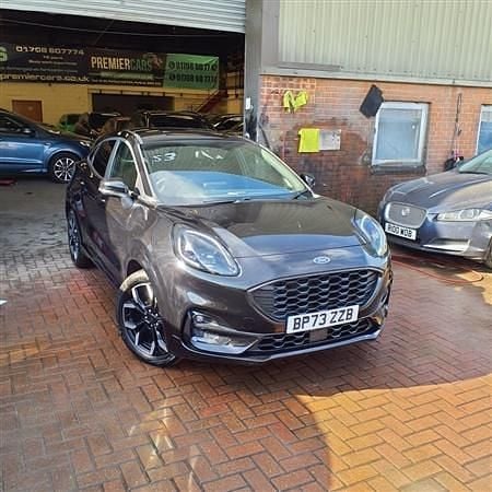 Black Used 2023 Ford Puma ST-Line X SUV | £13,495 (Super price) - Image 1/4