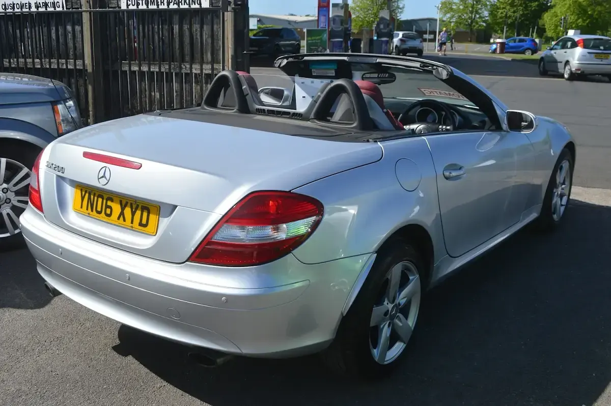 Used Mercedes SLK200 2006 Silver Cabriolet