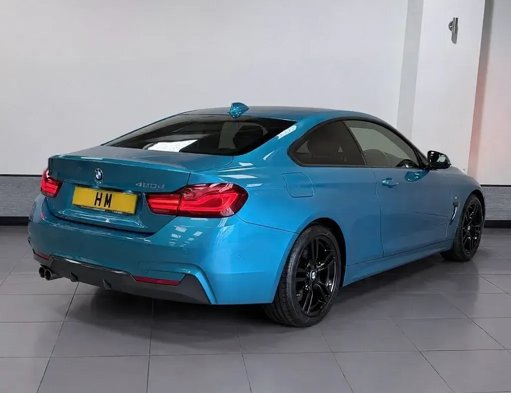 Used BMW 420 M Sport 190 HP (139 kW) 2019 Blue Coupe