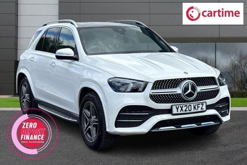 White Used 2020 Mercedes GLE350 AMG Line Premium Plus SUV | £41,990 (Fair price) - Image 1/3