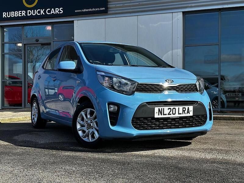 Used Kia Picanto 84 HP (61 kW) 2020 Blue Hatchback