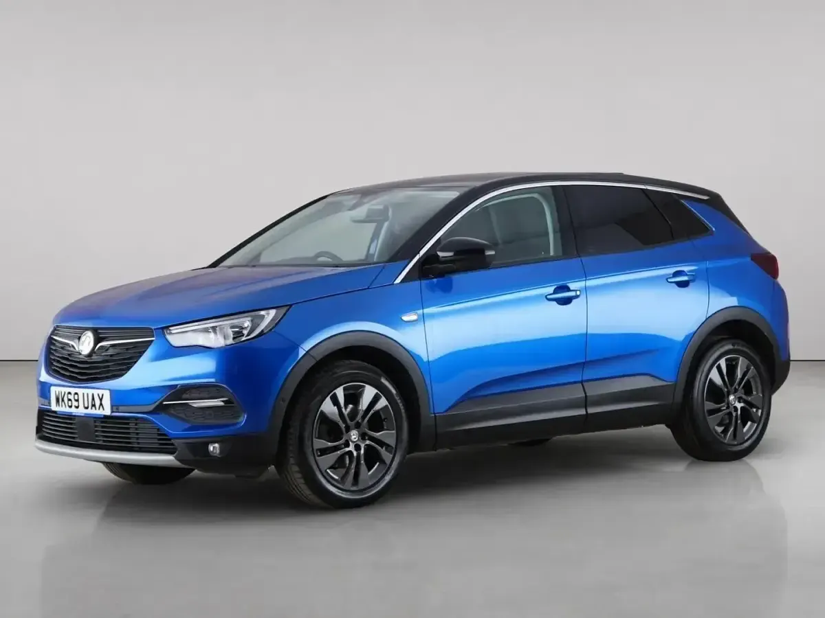 Used Vauxhall Grandland X Sport 131 HP (96 kW) 2019 Blue SUV