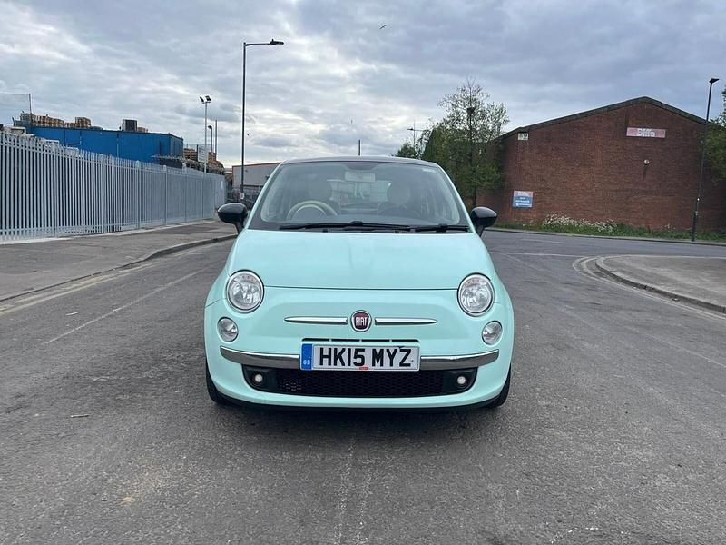 Usado Fiat 500 69 HP (50 kW) 2015 Verde Citadino