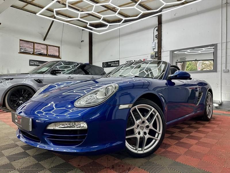 Used Porsche Boxster 2010 Blue Cabriolet