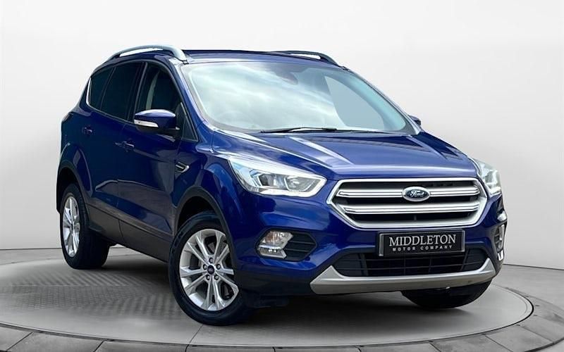 Blue Used 2017 Ford Kuga Titanium SUV | £8,695 (Fair price) - Image 1/3