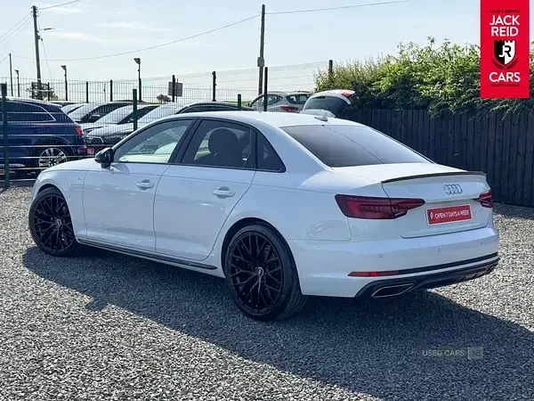Used Audi A4 Black Edition 2019 White Sedan