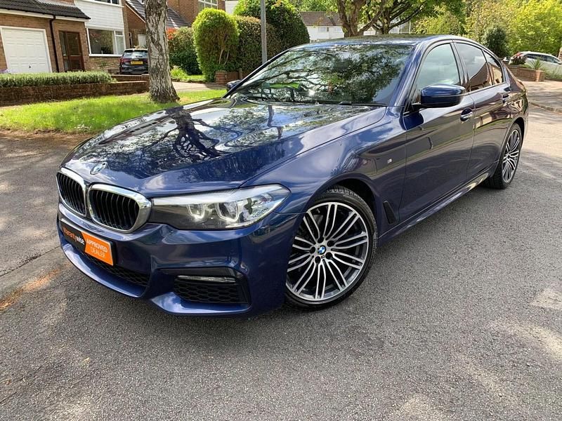Used BMW 520 M Sport 2020 Blue Sedan