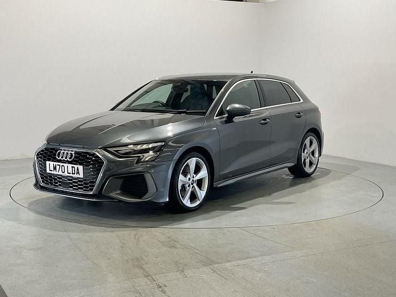 Used Audi A3 Sportback S-Line 150 HP (110 kW) 2020 Grey Hatchback