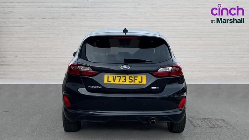 Used Ford Fiesta ST-Line X 125 HP (91 kW) 2023 Black Hatchback